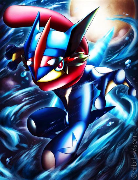 ash-greninja mega evolution|Greninja .